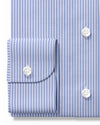 Carlo Riva White Blue Dress Stripes