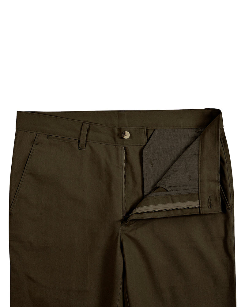 Genua Chino Hose Choco Brown