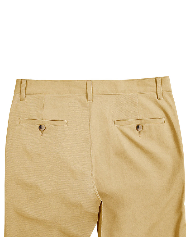 Pantalon chino de Gênes Maïs doré