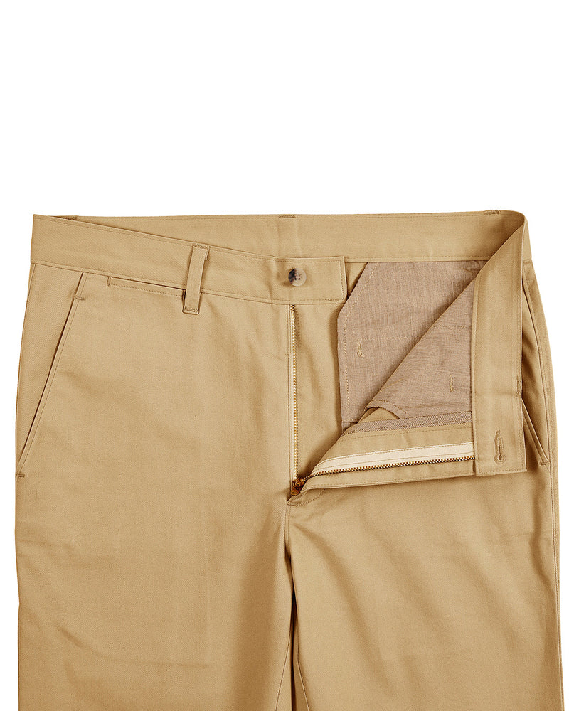 Pantalon chino de Gênes Maïs doré