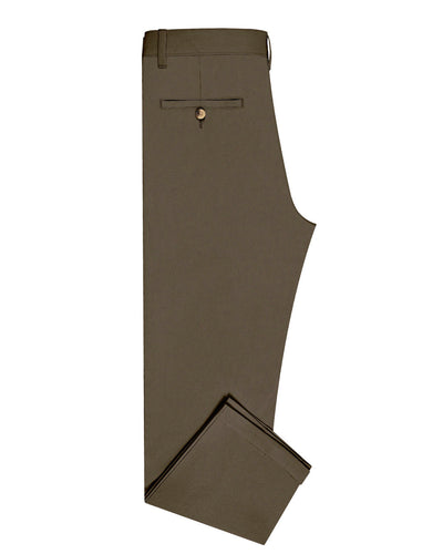 Genua Chino Hose Khaki Braun