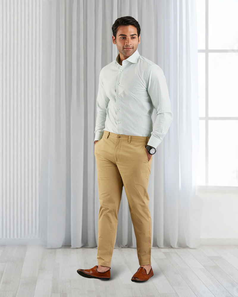 Genua Chino Hose Khaki