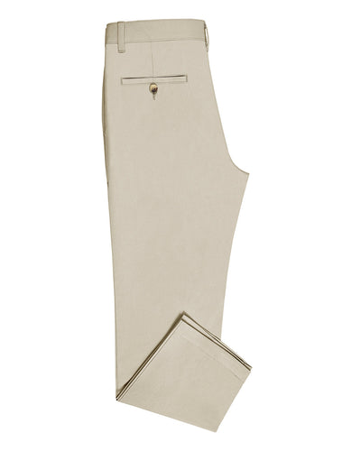 Genua Chinohose Hellbeige