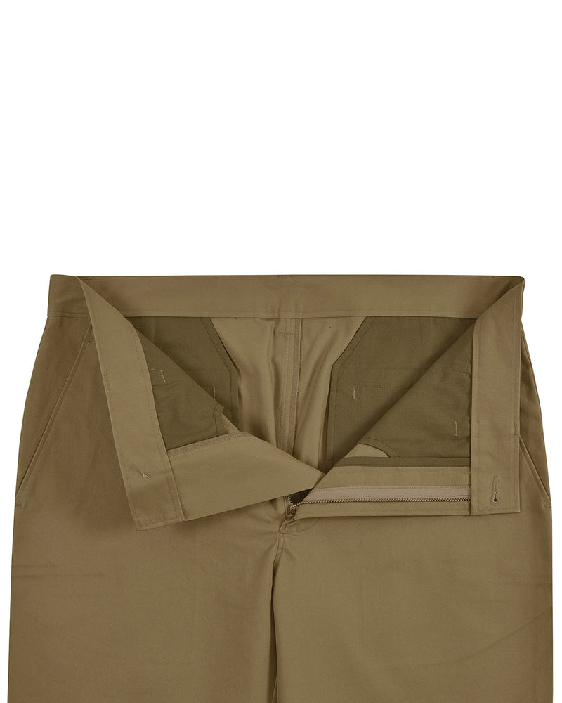 Pantalon chino Gênes cuivre clair