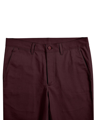 Genua Chino Hose Pflaume