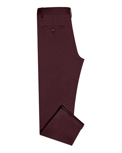 Genua Chino Hose Pflaume