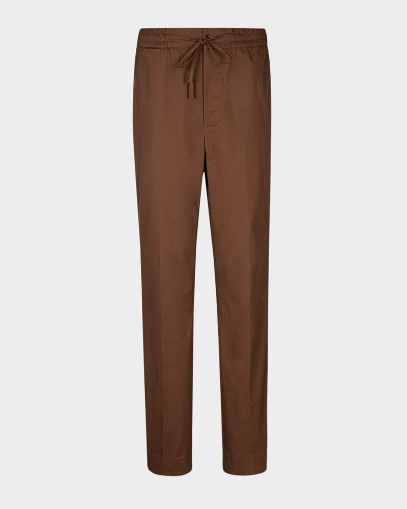 Genoa Coffee Brown Kordelzughose