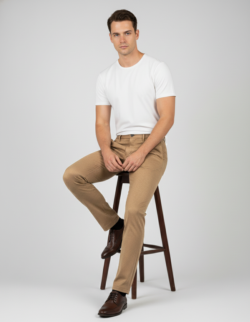 Chino aus Kamelwolle