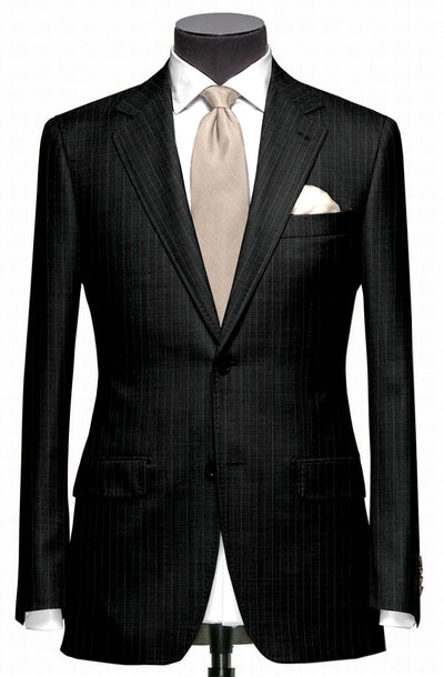 Dugdale Fine Worsted - Veste à rayures grises