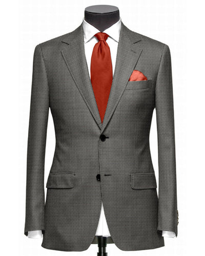 Dugdale Fine Worsted - Pied-de-poule noir fin