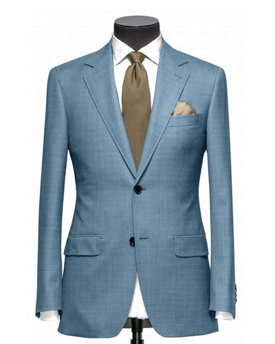 Laine fine Dugdale - Bleu œuf de canard nature