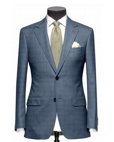 Laine fine Dugdale - Bleu clair uni