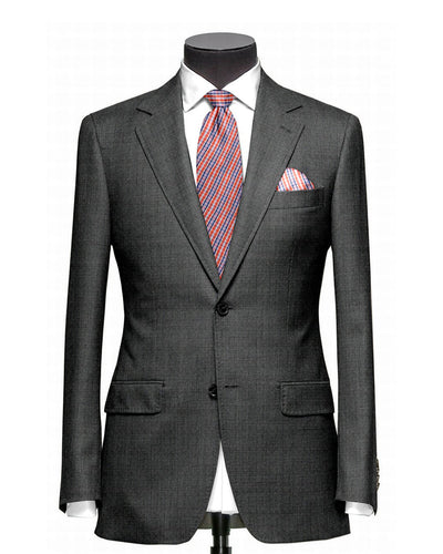 Laine fine Dugdale - Gris texturé uni