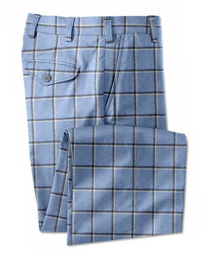 Dugdale Tweed: Blaue Fensterscheibe