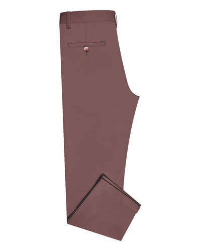 Genua Chinohose Kastanienbraun