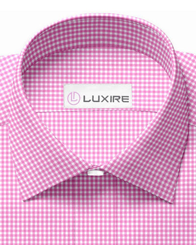 Rosa kleiner Gingham