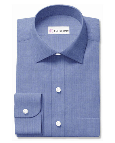 Bleu indigo bout à bout