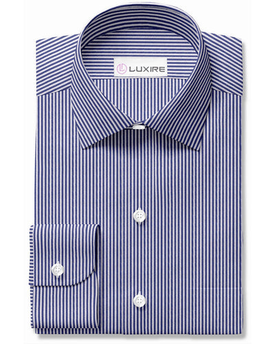Rayures en corde bleu marine foncé
