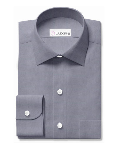 Navy Pinpoint-Oxford