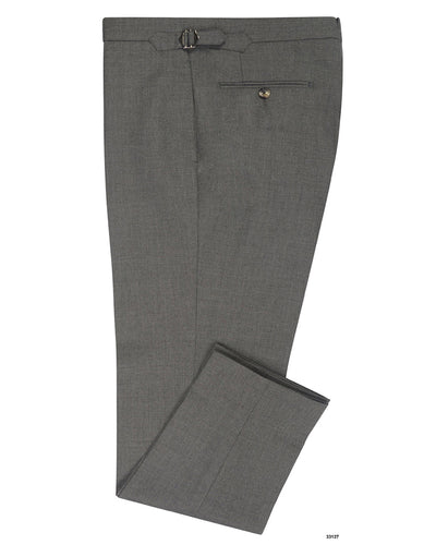 Holland &amp; Sherry Crispaire Grey Solid