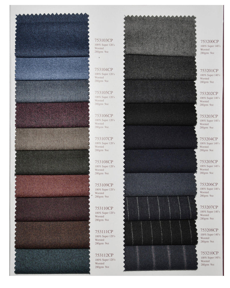 Holland Sherry Classic Worsted Flannel Dark Grey With Light Grey Flannel
