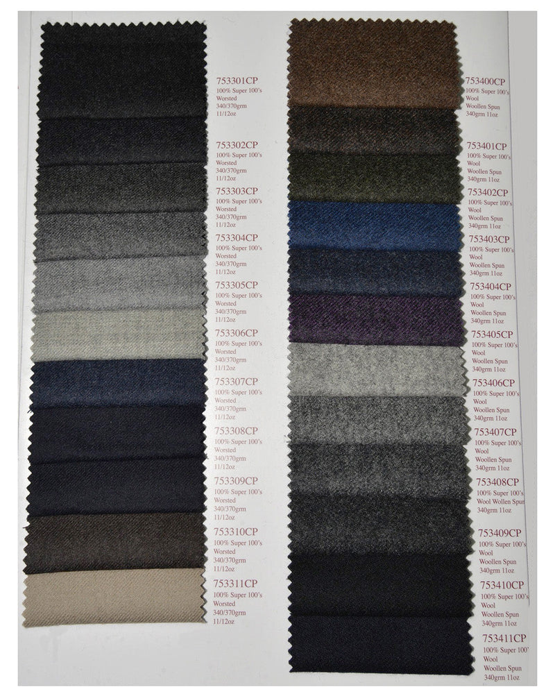 Holland Sherry Classic Worsted Flannel Khaki Twill