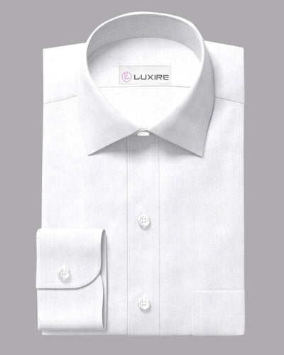 Weißes Fresko "Madapolam" Chambray