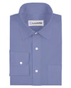 Robe bleue à rayures, chemise de tous les jours