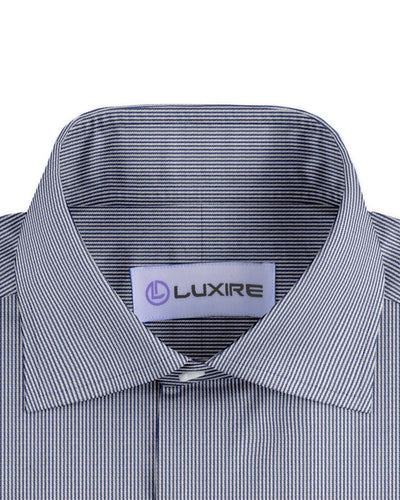 Albini: Dunkelblauer Kleiderstreifen