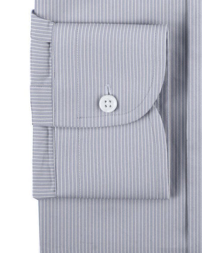 Albini: Babyblauer selbstalternativer Streifen