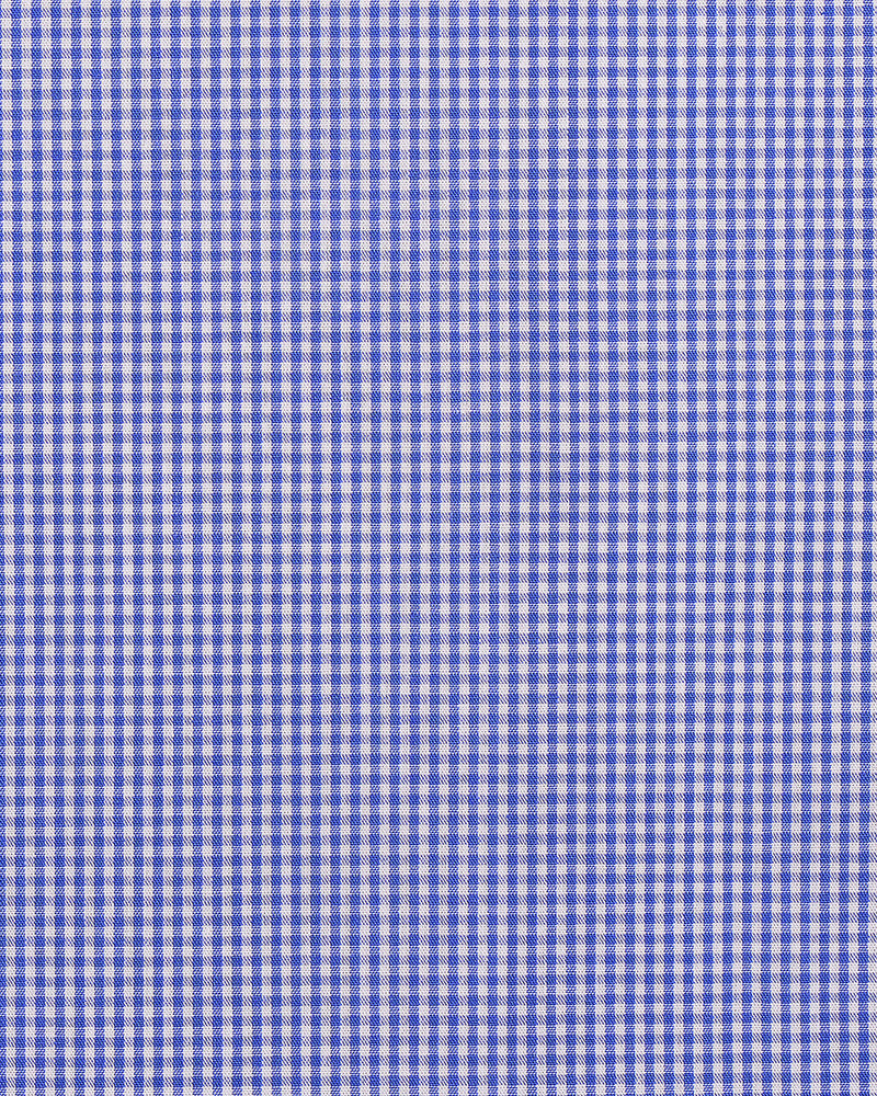 Vichy bleu saphir
