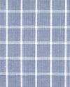Navy Blue with White Grid Shirt