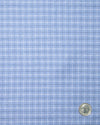 Carreaux Tattersall bleu foncé, bleu clair et blanc