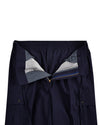 VBC - 4-lagige Tropenwolle: Marineblaue Cargohose