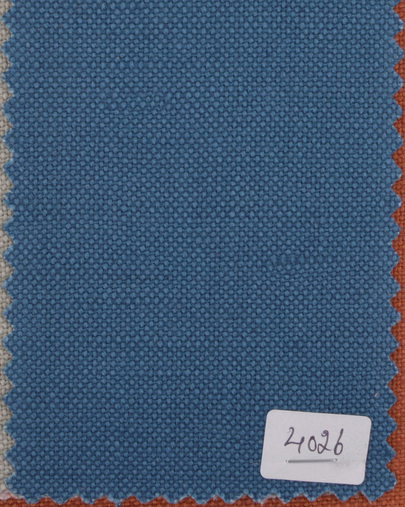 Leinen-Baumwoll-Leinwand: Stahlblau