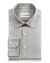 Ecrufarbenes Oxford-Hemd