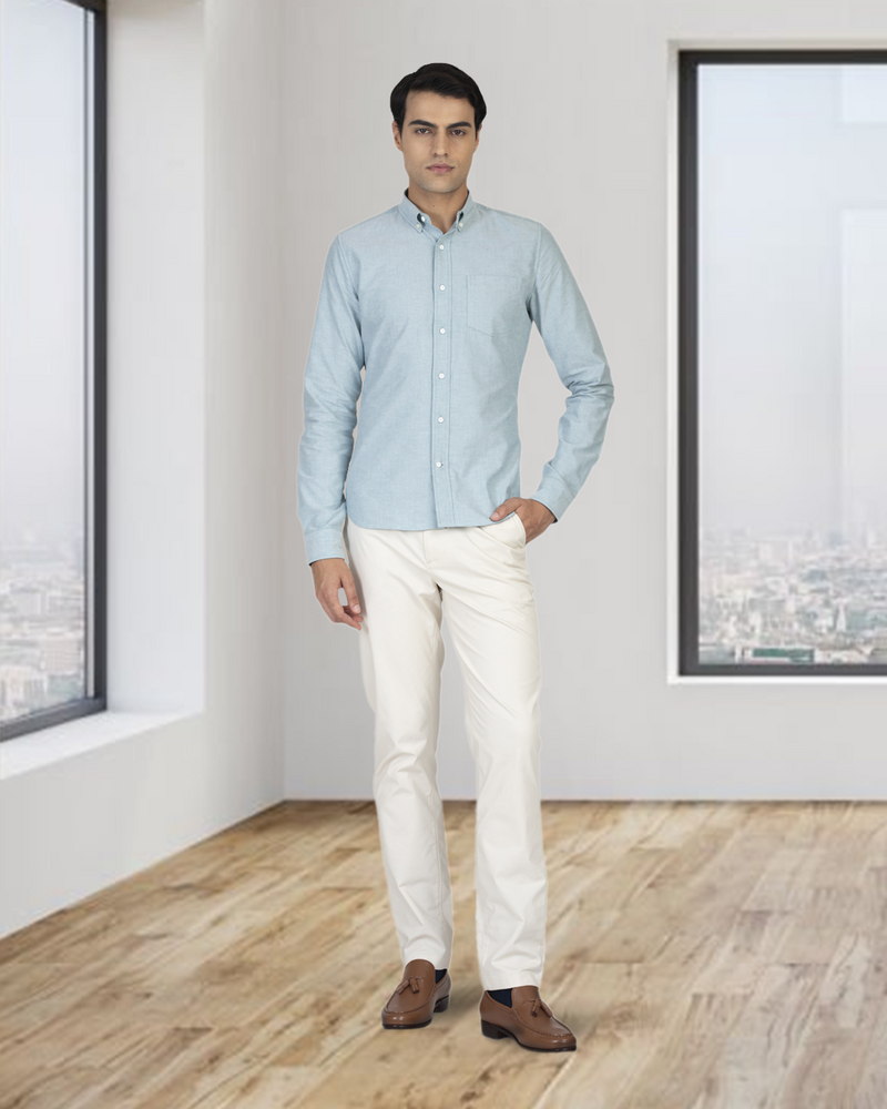 Mint Green Oxford Shirt