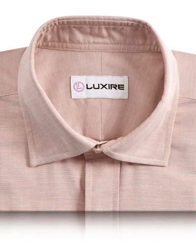 Chemise Oxford orange