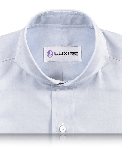 Chemise Brembana Pinpoint Oxford bleu ciel