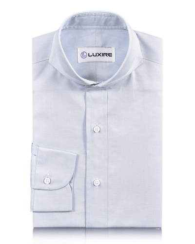 Chemise Brembana Pinpoint Oxford bleu ciel