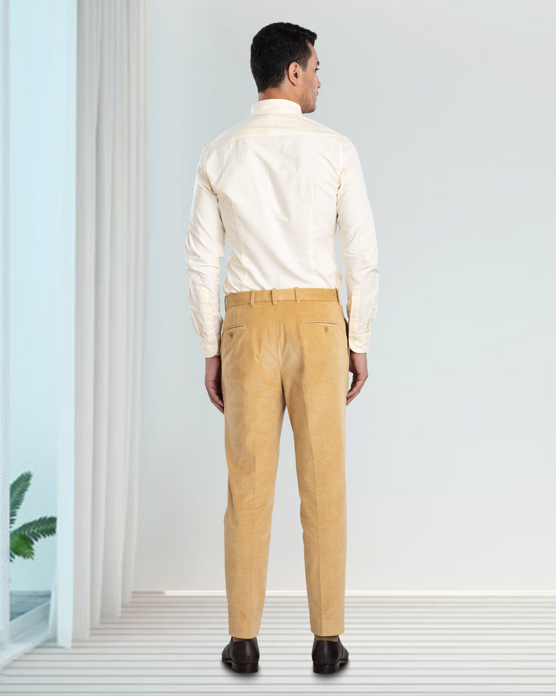 Pale Yellow Oxford Shirt
