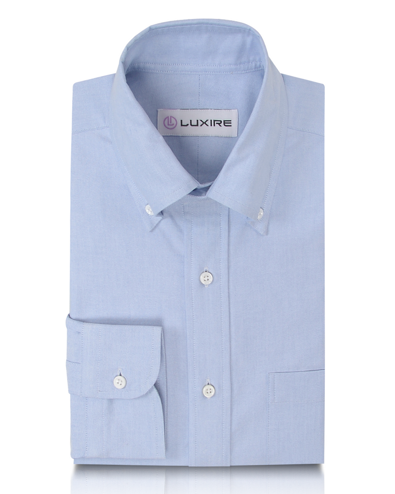 Chemise Oxford bleu ciel