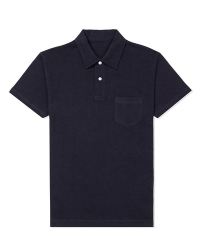 Mitternachtsblaues Polo-T-Shirt