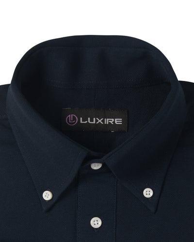 Mitternachtsblaues Polo-T-Shirt