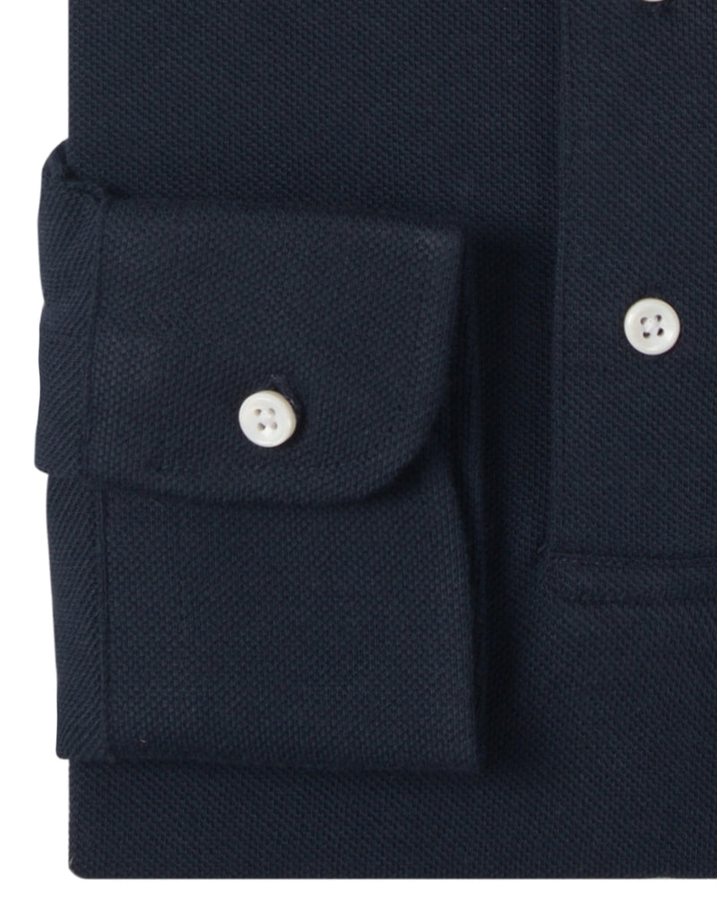 Navy Pique Polo/Rugby