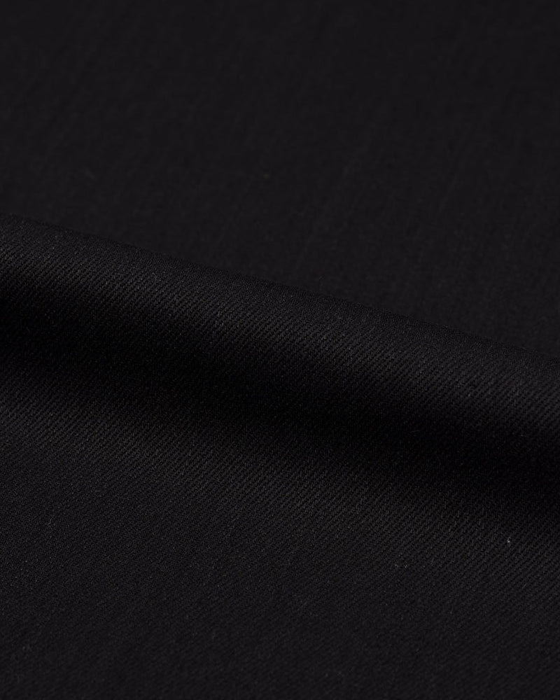 Schwarze Stretch-Denim-Jeans