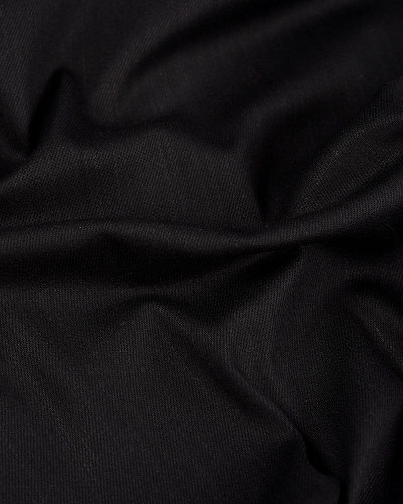Schwarze Stretch-Denim-Jeans