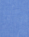 Chemise classique en lin bleu