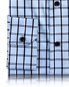 Blue Navy Checks Shirt