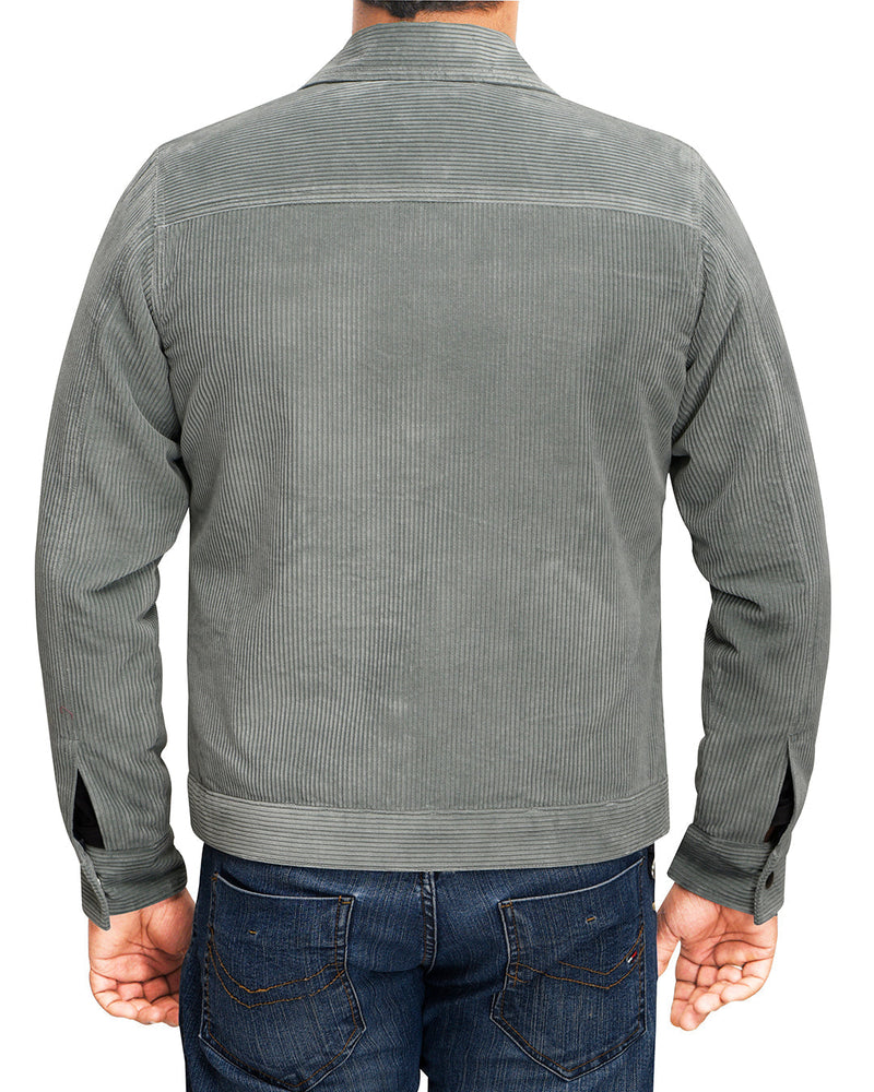 Modrone Duck-Egg-Cordjacke